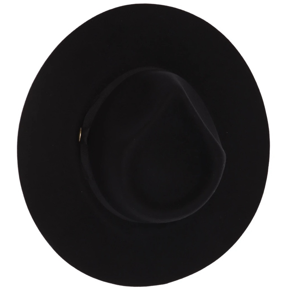 NEW black felt CC hat